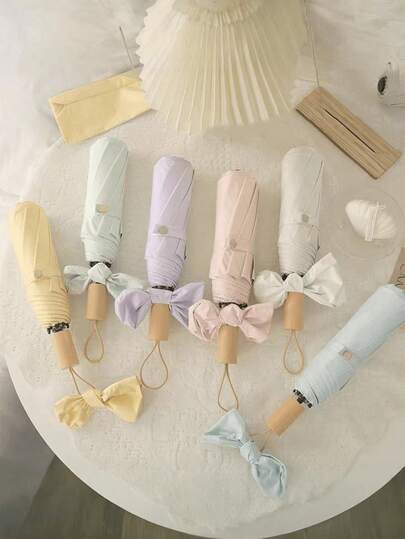 [Mini Pocket Umbrella With Storage Bag] Portable Card Holder Sun Umbrella Sun Protection Umbrella Subway Security Umbrella Mom Bag Special Umbrella Student Backpack Umbrella | Daily Commuting Sun Protection Business Commuting Equipment Student Party Must-Have Sunny And Rainy Day Dual Use | Heavy Rain Does Not Leak,Rainy Day Gift, Advertising Umbrella, Wedding Photo Umbrella, Compact And Lightweight,New Year's Gift. Birthday Gift