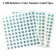 1-500 Pcs Sticker Labels, For Nail Polish, Gel Nail Polish Marking, Manicure Tools Office Organization, Adhesive Labels Nails Nail Supplies - Multicolor - View 20