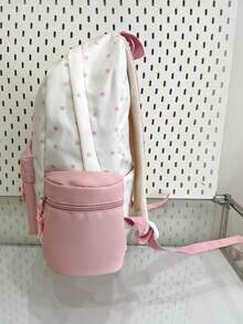 New Stylish High-Quality Large Capacity Multi-Function Elegant Travel Backpack, Versatile For Various Occasions - Pink - View 3