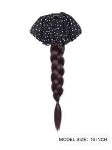 Synthetic Ponytail,Synthetic Hair Accessories Wig,Synthetic Hair Bun Ponytail Hair Piece, Claw Clip Bun Hair Clip, Synthetic Fake Buns Hairs Extensions, Hair Accessories For Women Daily Wear - Multicolor - View 2