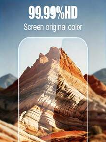 2 Pieces Of High-Definition Tempered Glass Phone Protective Film With Full Screen Transparency, Compatible With IPhone 11/12/13/14/15/16/17 Some Models , With A Silky Touch, Anti Drop And Anti-Collision, And Phone Accessories To Protect The Phone Screen - Clear - View 2