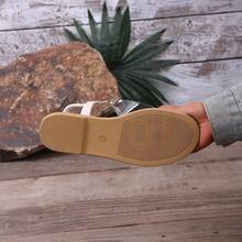 极简主义多巴胺仿蓝宝石弹力后带套脚女士户外凉鞋和时尚夏季女士拖鞋 - 寶藍色 - 查看 5