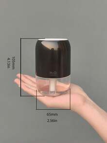 A 180ml Car Humidifier, Equipped With 2 Working Modes, A Colored Night Light, Silent Spray, Car Air Freshener, And A Small Bedroom Aromatherapy Diffuser, Available In Black, White, And Pink, Compatible With Aromatherapy Essential Oils. Ideal For Car Accessories, Home Decoration, Rooms, Offices - Model 988 - View 9