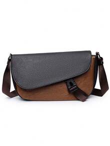 2026 New Men's Crossbody Bag, Multi-Functional Lightweight Large Capacity, Made Of Soft Fabric, Designed With Multiple Pockets. Internal Structure Includes Zipper Pocket, Phone Pocket And ID Pocket. Suitable For Travel, Business Trip, Daily Commute, Shopping And Other Occasions - Multicolor - View 15