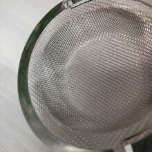 1个不锈钢黑色/银色圆形厨房水槽滤网，带手柄 | 细网沥水篮，易于清洁，适用于洗碗机和水槽，防锈设计，防止堵塞 - 彩色 - 查看 13