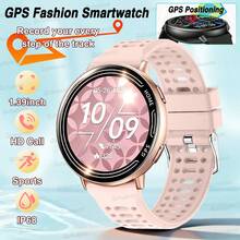 GUHUAVMI 2026 新款女士时尚 GPS 运动智能手表，1.39 英寸 360*360 高清全触控屏，超薄机身，内置 GPS 定位，蓝牙通话，语音助手，DIY 表盘，快门控制，音乐播放，女性生理期提醒，时尚可穿戴设计，100 多种运动模式 - 彩色 - 查看 16