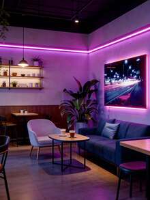 3ft-100ft LED Light Strip, TV LED Backlight, USB Powered, Adjustable Color Temperature & Brightness, Button Control, Plug And Play, Easy Installation, Decorative Night Light, Suitable For Home, Bedroom, Living Room, Holiday, Kitchen, Ceiling, Desk, Home Kitchen Decor, Party - Colored Light - View 9