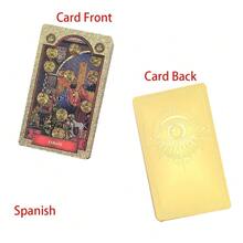 Classic Golden Tarot Card Divination Game - An Interesting Choice For Family Gatherings, Holidays, New Year, And Various Other Parties And Events - Classic Gold Tarot Cards - View 4