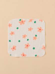 8片装轻薄透气单层婴儿围兜，可作喂食湿巾，多用途抹布，四季皆宜 - 彩色 - 查看 4