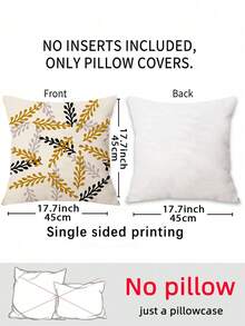 1个多功能枕套，抱枕套，花卉印花抱枕套，17.7*17.7英寸（45*45厘米），桃皮绒面料，单面数码印花，不含枕芯，适用于沙发、客厅、卧室、汽车、办公室、酒店、装饰，是馈赠亲友的完美礼物，四季皆宜。 - 彩色 - 查看 2