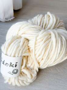 [Okidoki]Knitted Iceland Yarn Hat, Scarf, Shawl, Bag, Tapestry, Chunky Knit Ins Style, Crochet Hand Knitted, Ukraine Iceland Yarn, Approx. 0.8mm Sweater Yarn - Multicolor - View 7