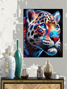 5D Diamond Painting Kits For Adults DIY Drill Diamond Art Kits Arts And Crafts For Beginners Tiger Diamond Dot Kits Gem Painting Wall Art For Living Room - Multicolor - View 4