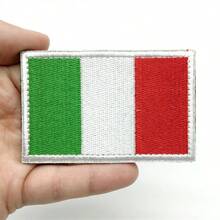 Italy Flag Patch - IR Reflective Tactical Morale Badge With Hook & Loop Fastener For Customizing Clothing, Backpacks, Hats, Vests & Bags - Multicolor - View 12