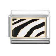 1件套模块化串珠手链DIY套装，饰有花朵、海洋、眼睛、月亮、心形元素，适合作为派对礼物/送给朋友/情侣的礼物，适用于圣诞节、新年、万圣节、情人节，设计精美，不锈钢材质。