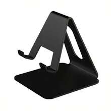 1个铝合金斜挎式桌面手机/平板电脑支架，创意金属铁艺手机/平板电脑支架，节日理想礼物（斋月手机配件） - 彩色 - 查看 6