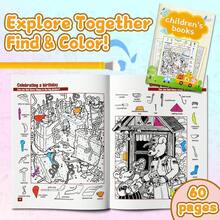 Hidden Objects Activity Book – Search-And-Find Picture Puzzles To Spot Concealed Items, Detailed Scenes With Item Lists, Builds Observation, Focus And Visual Scanning Skills, Fun Practice For Quiet Time - Concentration Workbook - View 5