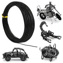 2mm X 5m Flexible Craft Metal Wire, Plated In Gold/Silver/Black, Suitable For Jewelry Making, Beading And DIY