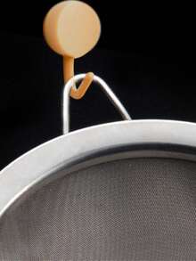 3pcs Stainless Steel Mesh Strainers, Thicker & Deeper, Kitchen Strainers With Slanted Oil Groove To Prevent Leakage, Kitchen Gadgets, Baking Tools - Multicolor - View 5