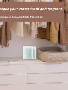 10g*10 Aromatic Bead Sachets 10g Each, Small & Travel-Friendly For Home, Closet, Drawer And On-The-Go Use - Mint Green - View 4