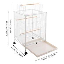 YUNRUX Utility Shelves - White - View 2