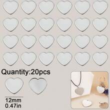 10/20件装不锈钢不规则冲压托盘，DIY珠宝制作，手工串珠工艺用品 - diy - 查看 16