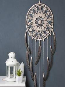 5/10/15pcs Metal Flower Rings, 8/12 Inch Dream Catcher Rings, Wedding Decor Floral Wreaths, Tabletop Center Pieces, Wall Hanging Crafts - Multicolor - View 7