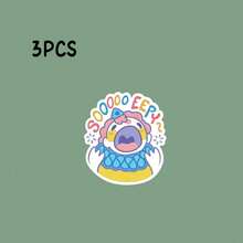 小番茄贴纸，Eepy 小丑贴纸！水瓶贴纸 | 趣味可爱乙烯基贴纸，适用于水瓶和笔记本电脑，一次性使用，光面 - 彩色 - 查看 8