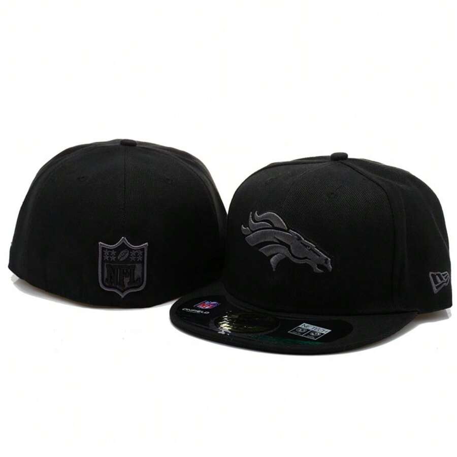 Gorra de béisbol bordada de tamaño de equipo de baloncesto y rugby, protección solar cerrada, gorra no ajustable - Figura 9 - Ver 1
