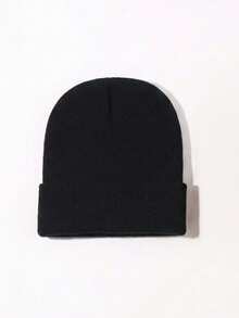 1/2/3pcs Women's Knitted Beanie Hat, Simple & Warm, Suitable For Autumn/Winter - Multicolor - View 14