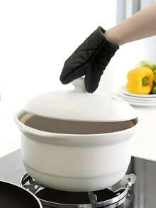 Multi-Functional Heat Resistant Pot Mat, Oven Mitts For Kitchen Use - Multicolor - View 1