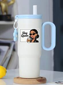 1张“女王范儿”趣味贴纸——大胆而励志的贴纸，可个性化您的笔记本电脑、手机和日记本——送给坚强、独立女性的理想礼物！