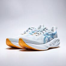 Asics 男士 NOVABLAST 5 低帮跑步鞋 1011B974-407 - 藍色 - 查看 5