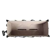 Extendable Folding Caravan With A 100 Kg Load Capacity, Robust 300-Liter Multifunctional Folding Garden Bike, Equipped With Large All-Terrain Wheels And Cup Holders. Blue