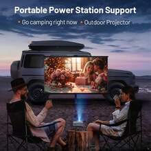 Portable Projector, Supporting 1080P High Definition, USB Connection, Equipped With Remote Control, Compatible With Smartphones, Tablets, Laptops, TV Sticks And USB Drives, Compact Design, LCD Display, High-Definition TV Input, Native Resolution 1280*720, Providing A Large-Screen Viewing Experience. Full HD Projector - Xem 7