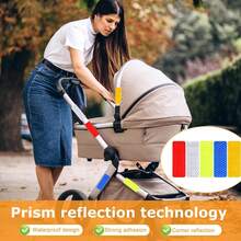 Super Reflection Flexible Reflective Stickers, Reflective Tape Outdoor Waterproof Reflector Tape Reflective Warning Tape Safety Green Blue White For Night Walking Helmet Car Trailer Bicycle Bag - Multicolor - View 6