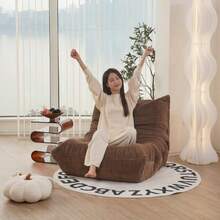 Juegos de la sala de estardV Silla unto a la cimenea sofa de piso sin azos de mediados de  silla de sn de piso de terciopelo carmesi p suave sofa de es para sala de estar dormito y oficinaLiving Room Sets - Mandarina - Ver 3