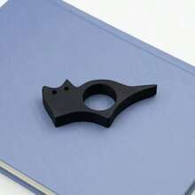 1pc Cat Thumb Book Page Clip, Black Cat Thumb Book Stand, Single-Hand Reading Bookmark, Reading Accessory, Portable Thumb Book Holder, Gift For Book Lovers, Suitable For Birthday, Party, Graduation And Back To School - 多色的 - 查看 6