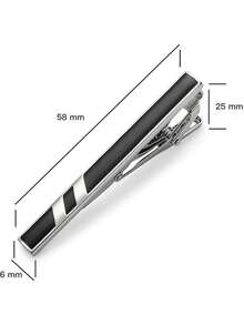 1/4 piezas Juego de Clip y Barra de Corbata para Hombres, Adecuado para Corbatas Regulares, Bodas, Negocios, Pasador de Corbata Adecuado para Regalos de Maestros, Regalos de Amigos, Regalos para Padres, Regalos para Hombres - Multicolor - Ver 6