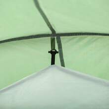Tunnel Tent For 2-3 People, 190T Camping Tent With Stakes, Fiberglass And Polyester, Dark Green, 426x206x154cm For Outdoor Adventures - 墨綠色 - 查看 5