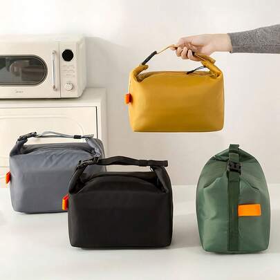 Túi đựng cơm trưa cách nhiệt di động, túi du lịch ngoài trời, túi cách nhiệt dung tích lớn, túi đựng cơm trưa dành cho nữ, chống thấm nước và dầu mỡ, hộp đựng cơm đa năng cho nam và nữ, thích hợp cho đi làm, văn phòng, dã ngoại, du lịch, cắm trại, trường học, nhà bếp, sắp xếp đồ dùng cần thiết khi đi du lịch và cắm trại.