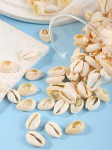 100/200pcs Natural Shell Beads, Seashells Conch For Bracelet Boho Jewelry Making, Needlework Wholesale Jewelry Accessories - Natural Shell Beads - View 9