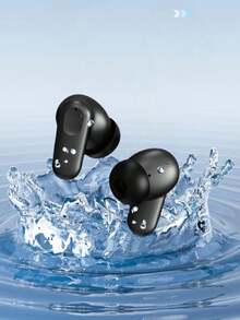 无线耳塞，蓝牙耳机，无线耳麦 - 蓝牙5.3，立体声降噪，高清音频，超长续航 - 适用于音乐、健身、旅行、通勤，兼容智能设备 - S33 - 查看 5