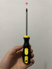 1 件装强力磁性螺丝刀 - 一字头冲击锤螺丝刀，符合人体工程学的防滑手柄，重型热处理钢制维修工具，适用于家居装修、DIY 项目、电子产品、家具组装、汽车和家电维修 - 彩色 - 查看 15