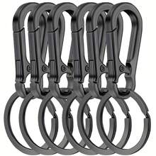 6 buc breloc agățat la talie, accesorii pentru bijuterii DIY, potrivit pentru cârlig de pandantiv pentru portofel, breloc auto, breloc cu paracord - Multicolor - Vizualizare 10