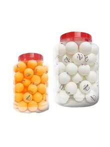 10/20/30pcs Ping Pong Balls - Highly Elastic & Durable, Yellow/White, Suitable For Training And Outdoor Sports, Perfect Gift For Sports Enthusiasts, Sports Equipment, Durable Sports Gear (Packaged In Bag) (Random Style) - 彩色 - 查看 1