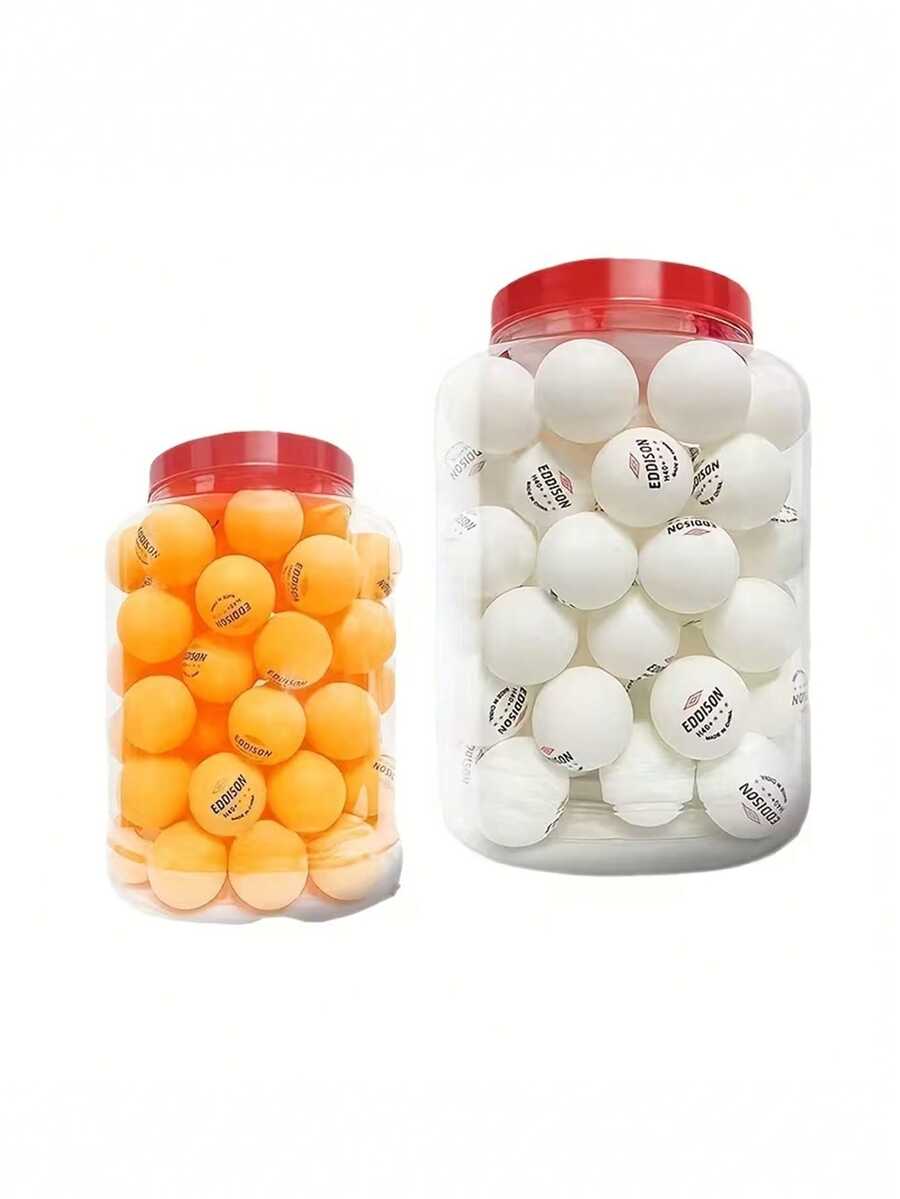 10/20/30pcs Ping Pong Balls - Highly Elastic & Durable, Yellow/White, Suitable For Training And Outdoor Sports, Perfect Gift For Sports Enthusiasts, Sports Equipment, Durable Sports Gear (Packaged In Bag) (Random Style) - 彩色 - 查看 1