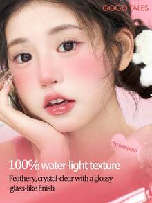 GOGO TALES GOGOTALES 甜美芭蕾透明唇彩，滋润持久，不易晕染，清新柔和的裸色调，如玻璃般光滑的质地，适合学生和约会使用。 - G03# ROSE GAUZE - 查看 4