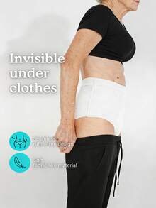 5/15/30片装，月经裤，卫生巾，夜用裤型卫生巾，防侧漏，透气，高吸收性，柔软透气，经期安全裤，整夜安睡，防漏月经内裤，吸收内裤 - 白色 - 查看 6