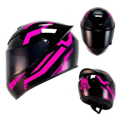 Casco Integral Motorcycle Racing Street Bike Dot