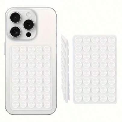 Dual-Sided Silicone Suction Cup With 80 Suction Cups, , Prevents Phone Drops, Multi-Functional Non-Slip Stand, High Adhesiveness, Universal Non-Slip Support For Smartphones/Tablets/Desktops